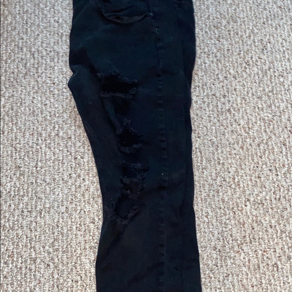 Black Ripped Skinny Jeans